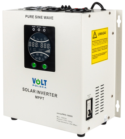 Przetwornica solarna UPS SINUSPRO 1000S (12V/1000W) VOLT POLSKA