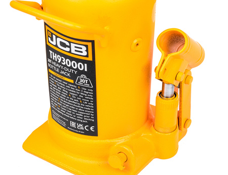 Podnośnik hydrauliczny słupkowy butelkowy maszynowy mocny lewarek 30 T JCB