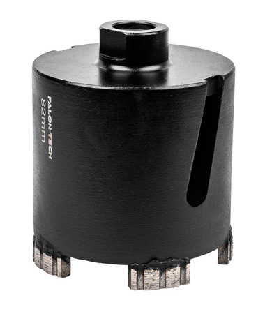 Otwornica diamentowa 82mm 5-segmentowa + adapter SDS-PLUS FALON-TECH