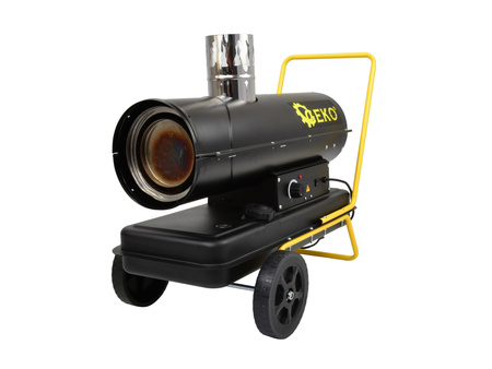 Nagrzewnica olejowa z termostatem 25kW (odprowadzanie spalin) GEKO