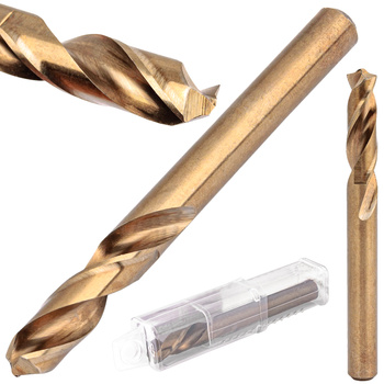 Wiertło koronowe do zgrzein punktowych HSS CO 8x80mm frez rozwiertak FALON-TECH