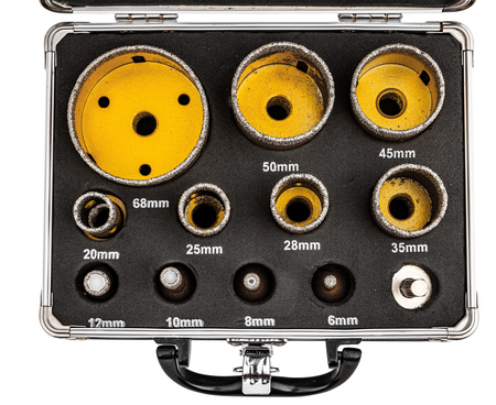 Zestaw otwornic diamentowych 11el FALON-TECH