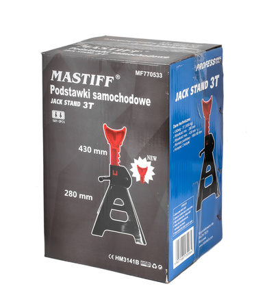 Kobyłki podstawki stojaki warsztatowe 3 tony FALON-TECH