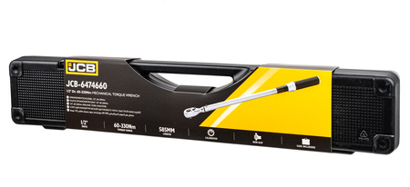 Klucz dynamometryczny z blokadą etui certyfikat kalibracji 60-330Nm 1/2" JCB