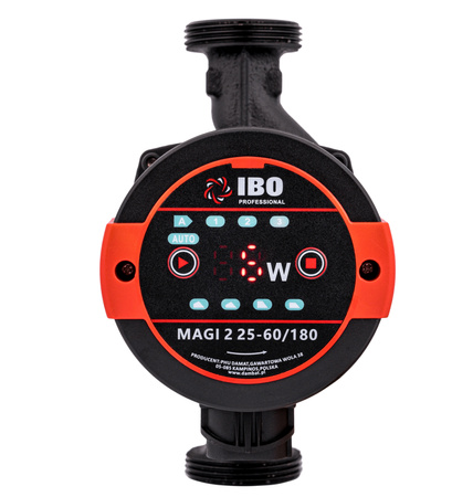 Pompa cyrkulacyjna obiegowa do pieca C.O. MAGI 25-60/180 elektroniczna IBO