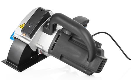 Elektryczna bruzdownica do betonu ze wskaźnikiem laserem 2 tarcze 1700 W GEKO