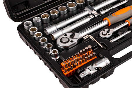 Klucze nasadowe 1/4" 1/2" 72 elementy STHOR 58705 YATO