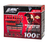Zestaw śrubokrętów wkrętaki bity klucze nasadki imbusy torx z magnesem 100el JCB