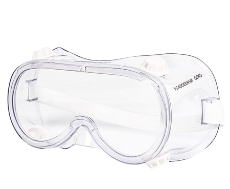Okulary ochronne gogle bezbarwne przeciwodpryskowe GEKO