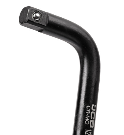 Pokrętło udarowe klucz fajkowy typu L przedłużka do kół 1/2" 300 mm JCB