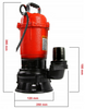 Pompa zatapialna do brudnej wody ścieków czystej 750w 1800l/h + wąż 2" 20m MAR-POL