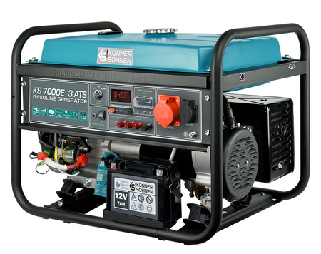 Agregat generator prądu benzynowy KS 7000E-3 ATS 5000w 400v Könner & Söhnen KS