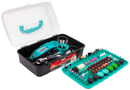 Multiszlifierka MINI 270W 388el MAR-POL + Zestaw DRILL 100el