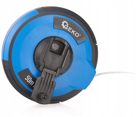 Taśma miernicza stalowa zwijana metrówka 50m 13mm GEKO