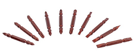 Zestaw bity podwójne 65 mm końcówka dwustronna do wkrętarki wiertarki 10 el FALON-TECH