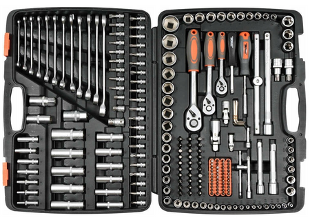 Zestaw nasadek grzechotki 216 el STHOR 58691 YATO
