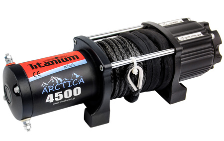Wyciągarka elektryczna 4500 lbs ATV Arctica 2040kg TITANIUM WINCH