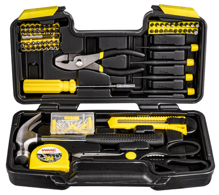 Zestaw narzędziowy 142 elementów WMC