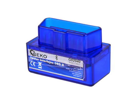 Interfejs Diagnostyczny Skaner Tester OBD II ELM327 GEKO