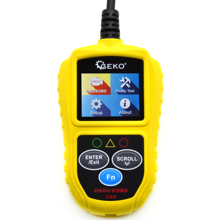 Tester Diagnostyczny Skaner Interfejs OBD II / EOBD T49 GEKO