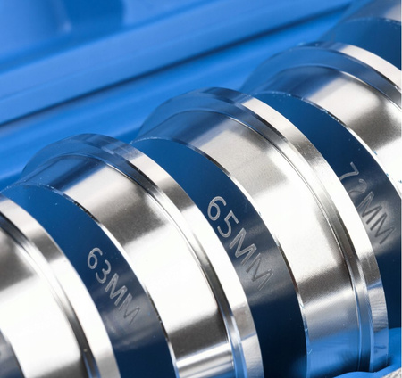 Zestaw do montażu łożysk i uszczelniaczy walizka adaptery 39,5 - 81 mm 10 elem. FALON-TECH