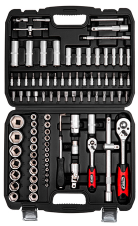 Zestaw kluczy nasadowych 94 elementy MAR-POL