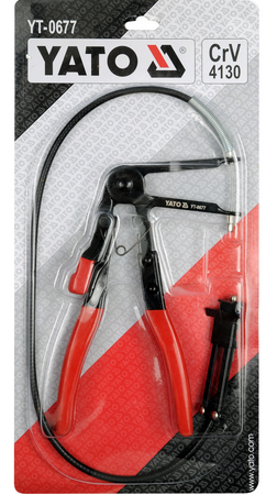 Szczypce z linką do opasek zaciskowych 690mm YT-0677 YATO