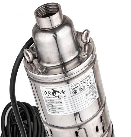 Pompa głębinowa do wody śrubowa 550W 1,5 m3/h 60m MAR-POL