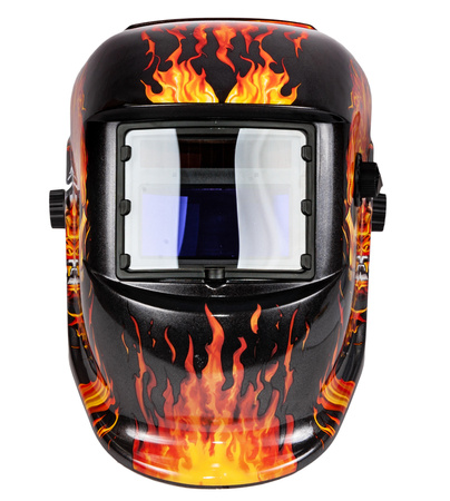Maska spawalnicza przyłbica samościemniająca Czaszka FALON-TECH