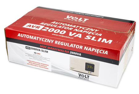 Stabilizator napięcia AVR 2000VA 2000 8% agregat slim VOLT POLSKA
