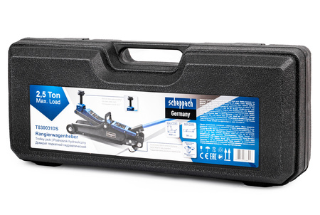 Podnośnik samochodowy żaba hydrauliczny walizka lewarek 2,5 tony SCHEPPACH
