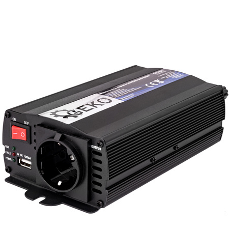 Przetwornica napięcia 24V/230V 500W/1000W GEKO