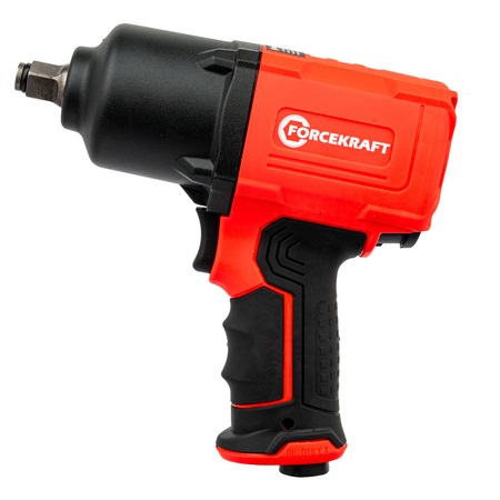 Klucz pneumatyczny udarowy kompozytowy 1/2" 1450Nm + akcesoria FORCEKRAFT