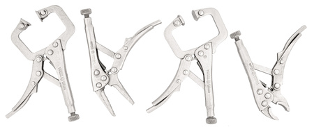 Zestaw mini szczypiec spawalniczych 4 sztuki YATO