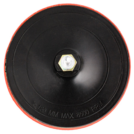 Dysk czepny do szlifowania szlifierki wiertarki 180 mm + Tarcza P80 FALON-TECH