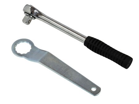 Klucze do filtrów oleju nasadowe z grzechotką 23el. GEKO