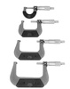 Zestaw mikrometry 0-100 mm zestaw 4 szt mikrometr + box FALON-TECH