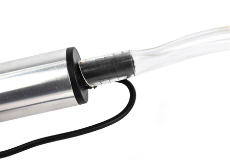 Pompka do spuszczania paliwa ropy oleju płynów - przewód 3m CPN 12V 37 mm GEKO