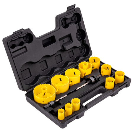 Otwornice do metalu drewna Bi-Metal 17 szt otwornica FALON-TECH