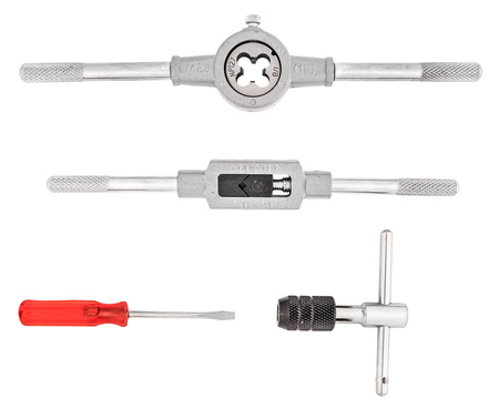 Zestaw narzynki gwintowniki kalibrowniki 40 sztuk ROCKFORCE