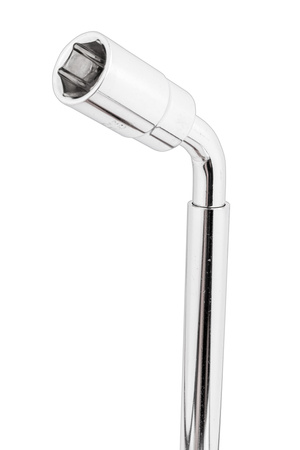 Zestaw podnośnik lewarek trapezowy klucz teleskopowy do wymiany kół + nasadki 2T FORCEKRAFT