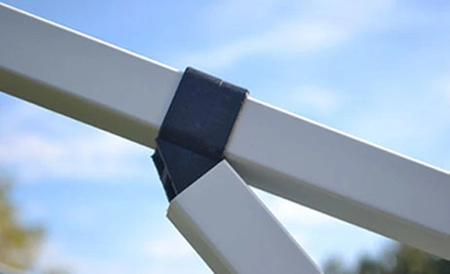 Tunel foliowy szklarnia ogrodowa 283x315 (ogórek) 8,91m2 PCV PTF POLSKA