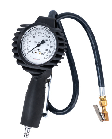 Pistolet do pompowania kół z manometrem 12 bar BJC