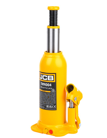Podnośnik hydrauliczny słupkowy butelkowy maszynowy samochodowy lewarek 10T JCB