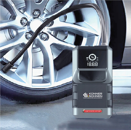 Urządzenie rozruchowe ze sprężarką JSP-1300 4w1 Könner & Söhnen KS