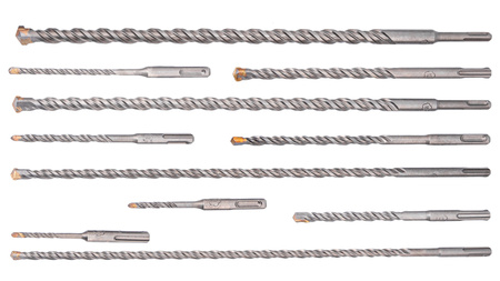 Zestaw wierteł SDS+ PLUS (wiertła) 11 sztuk SILVER