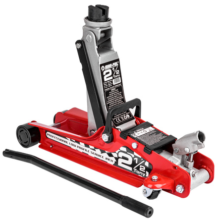 Podnośnik hydrauliczny niskoprofilowy 2,5 T niski żaba 2x guma MAR-POL