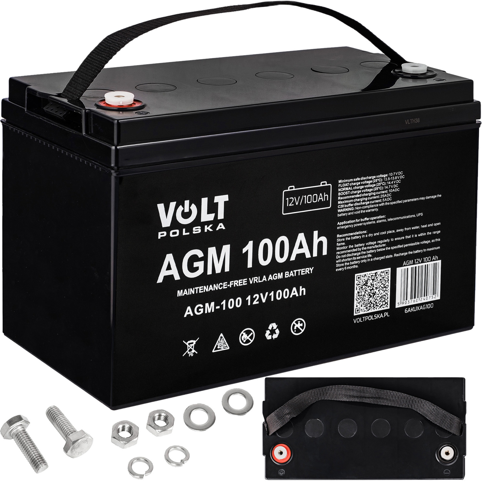 BSA AGM Batterie 100Ah 12V, 129,88 €