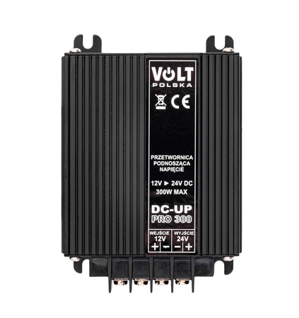 Reduktor napięcia samochodowy 300W (12V na 24V) DC-PRO 300 VOLT POLSKA