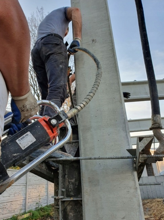 Wibrator zagęszczarka do betonu 2400W + buława 6m MAR-POL